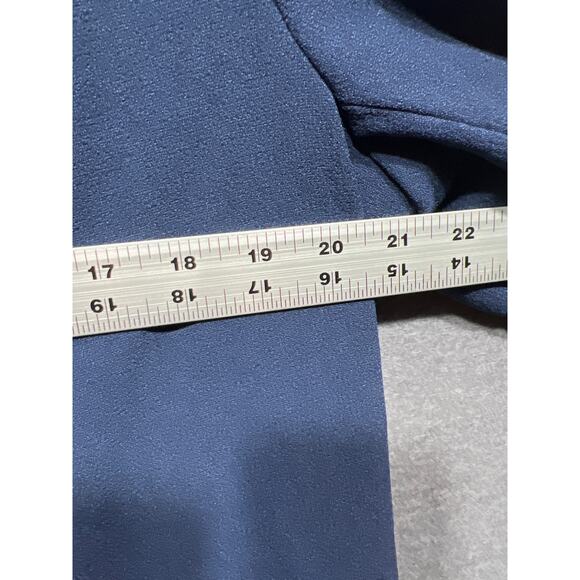 Jessica London Womens Plus Size 18W Bi-Stretch Blazer Navy Blue NWOT $149 - Picture 10 of 11